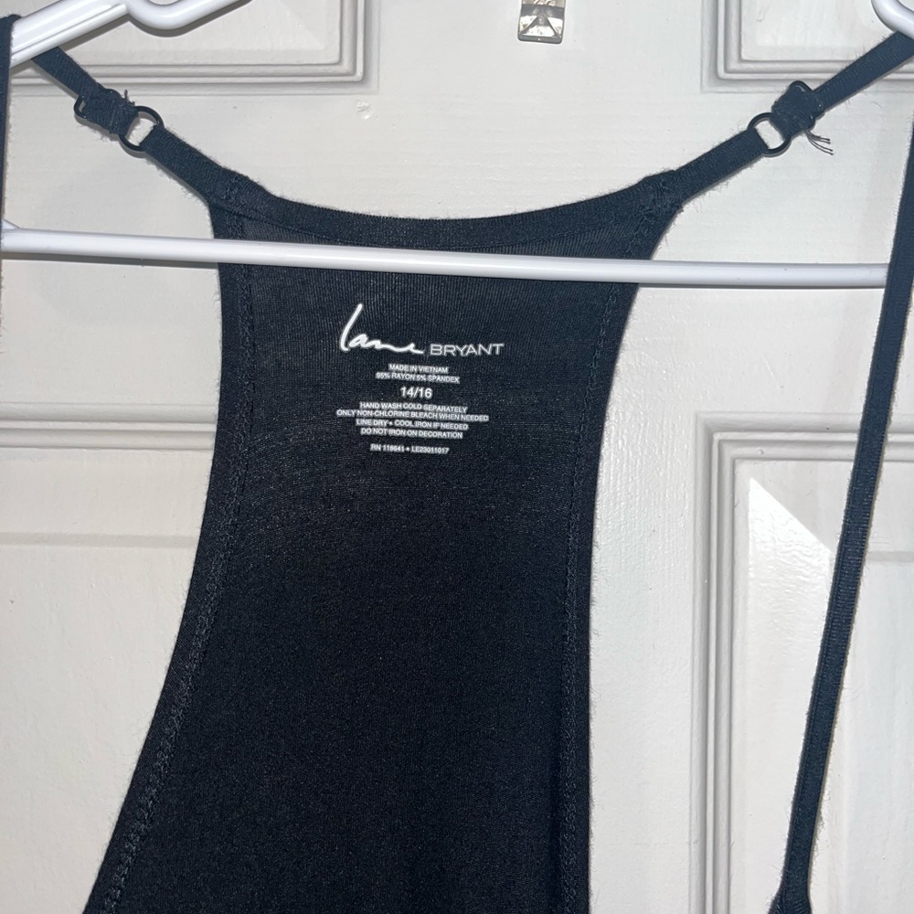 LB Sparkle Rhinestone Racerback Tank Sz 14/16 - Picture 3 of 7